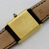 Bueche-Girod Vintage Tank Watch 18K Gold Cartier Case